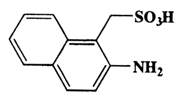 2-Amino-1-naphthalenemethanesullfonic acid,1-Naphthalenemethanesulfonic acid,2-amino-,CAS 85-09-6,237.27,C11H11NO3S
