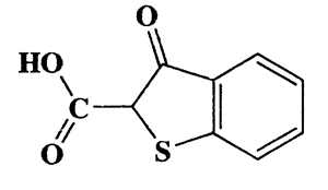 2-Carboxy-3-thianaphthenone,Benzo[b]thiophene-2-carboxylic acid,3-hydroxy-,C9H6O3S,194.21