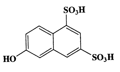2-Naphthol-5,7-disulfonic acid,1,3-Naphthalenedisulfonic acid,6-hydroxy-,CAS 575-05-3,304.27,C10H8O7S2