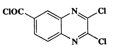 2,3-Dichloroquinoxaline-6-carbonyl chloride,6-Quinoxalinecarbonyl chloride,CAS 1919-43-3,261.49,C9H3Cl3N2O