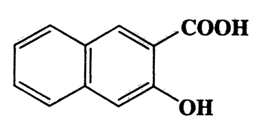 3-Hydroxy-2-naphthoic acid,2-Naphthalenecarboxylic acid,3-hydroxy-,CAS 92-70-6,188.18,C11H8O3