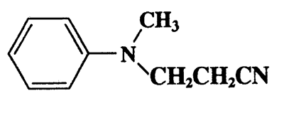 3-(Methyl(phenyl)amino)propanenitrile,Propanenitrile,3-(methylphenylamino)-,CAS 94-34-8,160.22,C10H12N2
