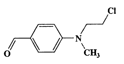 4-((2-Chloroethyl)(methyl)amino)benzaldehyde,Benzaldehyde,4-[(2-chloroethyl)methylamino]-,CAS 94-31-5,197.66,C10H12Cl2NO
