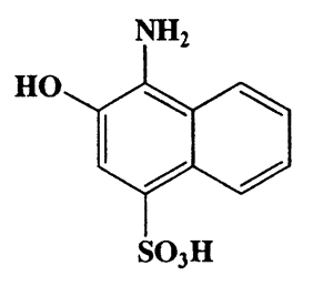 4-Amino-3-hydroxynaphthalene-1-sulfonic acid,1-Naphthalenesulfonic acid,4-amino-3-hydroxy-,CAS 116-63-2,239.25,C10H9NO4S