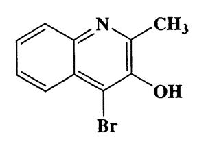 4-Bromo-2-methylquinolin-3-ol,3-Quinolinol,4-bromo-2-methyl-,CAS 13235-12-6,238.08,C10H8BrNO