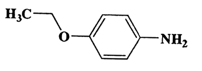 4-Ethoxybenzenamine,Benzenamine,4-ethoxy-,CAS 156-43-4,137,C8H11NO