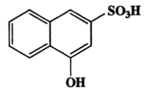 4-Hydroxynaphthalene-2-sulfonic acid,2-Naphthalenesulfonic acid,-4-hydroxy-,CAS 3771-14-0,224.23,C10H8O4S
