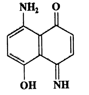 4-Imino-5-hydroxy-8-amino-1(4H)-naphthalenone,1(4H)-Naphthalenone,8-amino-5-hydroxy-4-imino-,CAS 6259-68-3,188.18,C10H8N2O2