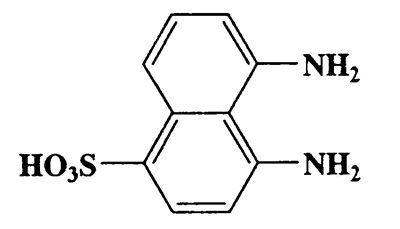 4,5-Diamino-1-naphthalenesulfonic acid,1-Naphthalenesulfonic acid,4,5-diamino-,CAS 6362-18-1,238.26,C10H10N2O3S