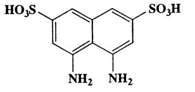 4,5-Diaminonaphthalene-2,7-disulfonic acid,2,7-Naphthalenedisulfonic acid,4,5-diamino-,CAS 6362-11-4,318.33,C10H10N2O6S2