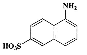 5-Aminonaphthalene-2-sulfonic acid,2-Naphthalenesulfonic acid,5-amino-,CAS 119-79-9,223.25,C10H9NO3S