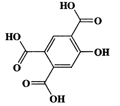 5-Hydroxy-1,2,4-benzenetricarboxylic acid,1,2,4-Benzenetricarboxylic acid,5-hydroxy-,CAS 4961-03-9,226.14,C9H6O7
