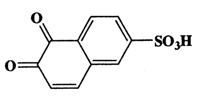 5,6-Dihydro-5,6-dioxo-2-naphthalenesulfonic acid,2-Naphthalenesulfonic acid,5,6-dihydro-5,6-dioxo-,CAS 5690-17-5,238.22,C10H6O5S