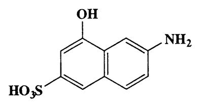 6-Amino-4-hydroxynaphthalene-2-sulfonic acid,2-Naphthalenedisulfonic acid,6-amino-4-hydroxy-,CAS 90-51-7,239.25,C10H9NO4S