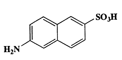 6-Aminonaphthalene-2-sulfonic acid,2-Naphthalenesulfonic acid,6-amino-,CAS 93-00-5,223.25,C10H9NO3S