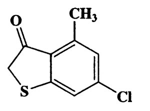 6-Chloro-4-methylbenzo[b]thiophen-3(2H)-one,Benzo[b]thiophen-3 (2H)-one,6-chloro-4-methyl-,CAS 5858-07-1,198.67,C9H7ClOS