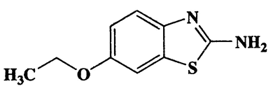 6-Ethoxybenzo[d]thiazol-2-amine,2-Benzothiazolamine,6-ethoxy-,CAS 94-45-1,194.25,C9H10N2OS