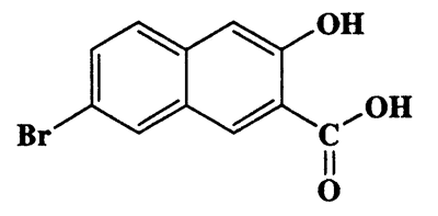 7-Bromo-3-hydroxy-2-naphthoic acid,2-Naphthoic acid,7-bromo-3-hydroxy-,CAS 1779-11-9,267.08,C11H7BrO3
