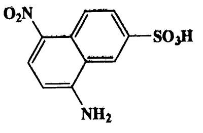 8-Amino-5-nitronaphthalene-2-sulfonic acid,2-Naphthalenesulfonic acid,8-amino-5-nitro-,CAS 6357-78-4,268.25,C10H8N2O5S