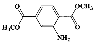 Dimethyl 2-aminoterephthalate,1,4-Benzenedicarboxylic acid,2-amino-,dimethyl ester,CAS 5372-81-6,209.2,C10H11NO4
