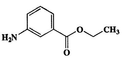 Ethyl 3-aminobenzoate,Benzoic acid,3-amino-,ethyl ester,CAS 582-33-2,165.19,C9H11NO2