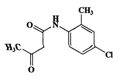 N-(4-chloro-2-methylphenyl)-3-oxobutanamide,Butanamide,N-(4-chloro-2-methylphenyl)-3-oxo-,CAS 20139-55-3,225.67,C11H12ClNO2