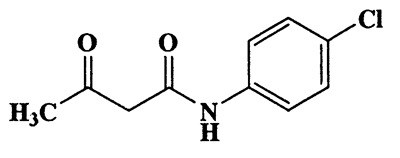 N-(4-chlorophenyl)-3-oxobutanamide,Butanamide,N-(4-chlorophenyl)-3-oxo-,CAS 101-92-8,211.64,C10H10ClNO2