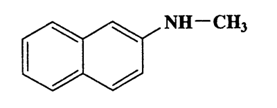 N-methylnaphthalen-2-amine,2-Naphthylamine,N-methyl-,CAS 2216-67-3,157.21,C11H11N