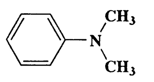 N,N-dimethylaniline,Benzenamine,N,N-dimethyl-,CAS 121-69-7,121.18,C8H11N