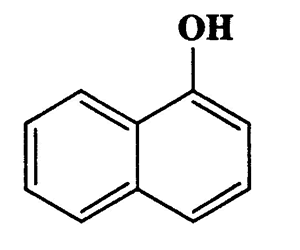 Naphthalen-1-ol,1-Naphthalenol,CAS 90-15-3,144.17,C10H8O