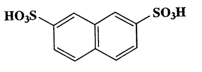 Naphthalene-2,7-disulfonic acid,2,7-Naphthalenedisulfonic acid,CAS 92-41-1,288.30,C10H8O6S2