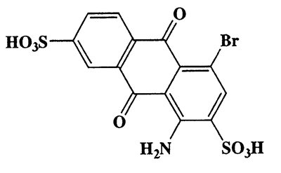 1-Amino-4-bromo-9,10-dioxo-9,10-dihydroanthracene-2,7-disulfonic acid,2,7-Anthracenedisulfonic acid,1-amino-4-bromo-9,10-dihydro-9,10-dioxo-,CAS 58294-41-0,462.25,C14H8BrNO8S2