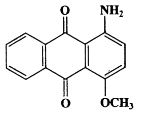1-Amino-4-methoxyanthracene-9,10-dione,Anthraquinone,1-amino-4-methoxy-,CAS 116-83-6,253.25,C15H11NO3