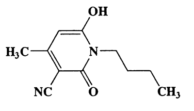 1-Butyl-6-hydroxy-4-methyl-2-oxo-1,2-dihydropyridine-3-carbonitrile,3-Pyridinecarbonitrile,1-butyl-1,2-dihydro-6-hydroxy-4-methyl-2-oxo-,CAS 39108-47-9,206.24,C11H14N2O2