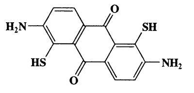 1-Hydrazinoanthraquinone,9,10-Anthracenedione,1-hydrazino-,CAS 6407-59-6,302.37,C14H10N2O2S2