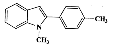 1-Methyl-2-p-tolyl-1H-indole,1H-Indole,1-methyl-2-(4-methylphenyl)-,CAS 55577-25-8,221.30,C6H15N