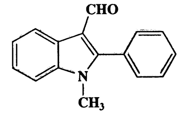 1-Methyl-2-phenyl-1H-indole-3-carbaldehyde,1H-indole-3-carboxaldehyde,1-methyl-2-phenyl-,CAS 1757-72-8,235.28,C16H13NO