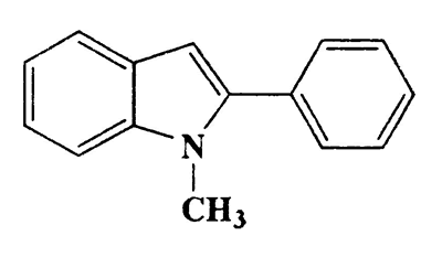 1-Methyl-2-phenyl-1H-indole,1H-indole,1-methyl-2-phenyl-,CAS 3558-24-5,207.27,C15H13N