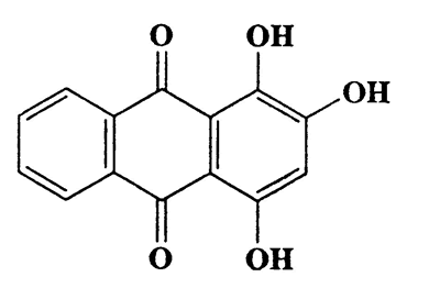 1,2,4-Trihydroxyanthracene-9,10-dione,9,10-Anthracenedione,1,2,4-trihydroxy-,CAS 81-54-9,256.21,C14H8O5
