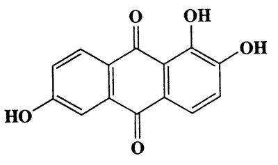1,2,6-Trihydroxyanthracene-9,10-dione,9,10-Anthracenedione,1,2,6-trihydroxy-,CAS 82-29-1,256.21,C14H8O5