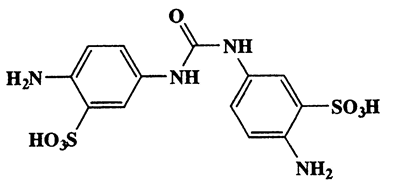 1,3-Bis(4-amino-3-sulfophenyl)urea,Benzenesulfonic acid,3,3'-ureylenebis[6-amino-,CAS 5858-13-9,402.40,C13H14N4O7S2