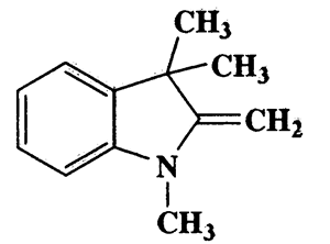 1,3,3-Trimethyl-2-methyleneindoline,1H-indole,2,3-dihydro-1,3,3-trimethyl-2-methylene-,CAS 118-12-7,173.25,C12H15N