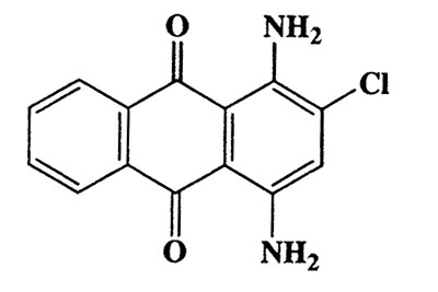 1,4-Diamino-2-chloroanthracene-9,10-dione,9,10-Anthracenedione,1,4-diamino-2-chloro-,CAS 54841-24-6,272.69,C14H9ClN2O2
