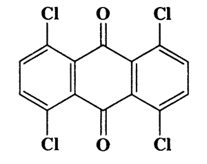 1,4,5,8-Tetrachloroanthracene-9,10-dione,9,10-Anthracenedione,1,4,5,8-tetrachloro,CAS 81-58-3,345.99,C14H4Cl4O2