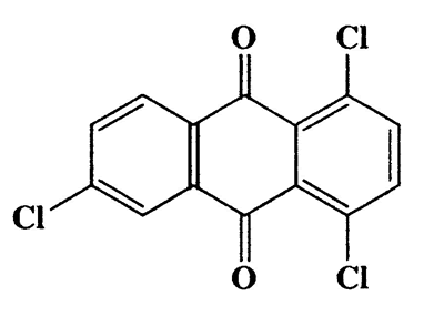 1,4,6-Trichloroanthraquinon,9,10-Anthracenedione,1,4,6-trichloro,CAS 6470-83-3,311.55,C14H5Cl3O2