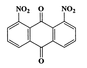 1,8-Dinitroanthracene-9,10-dione,9,10-Anthracenedione,1,8-dinitro-,CAS 129-39-5,298.21,C14H6N2O6