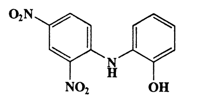2-(2,4-Dinitroanilino)phenol,Phenol,o-(2,4-dinitroanilino)-,CAS 6358-23-2,275,22,C12H9N3O5