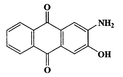 2-Amino-3-hydroxyanthracene-9,10-dione,9,10-Anthracenedione,2-amino-3-hydroxy-,CAS 117-77-1,239.23,C14H9NO3