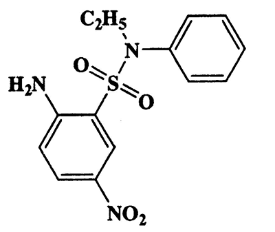 2-Amino-5-nitro-N-ethylbenzenesulfonanilide,Benzenesulfonamide,2-amino-N-ethyl-5-nitro-N-phenyl-,CAS 116-34-7,321.35,C14H15N3O4S
