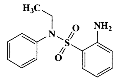 2-Amino-N-ethyl-N-phenylbenzenesulfonamide,Benzenesulfonanilide,2-amino-N-ethyl-,CAS 81-10-7,276.35,C14H16N2O2S
